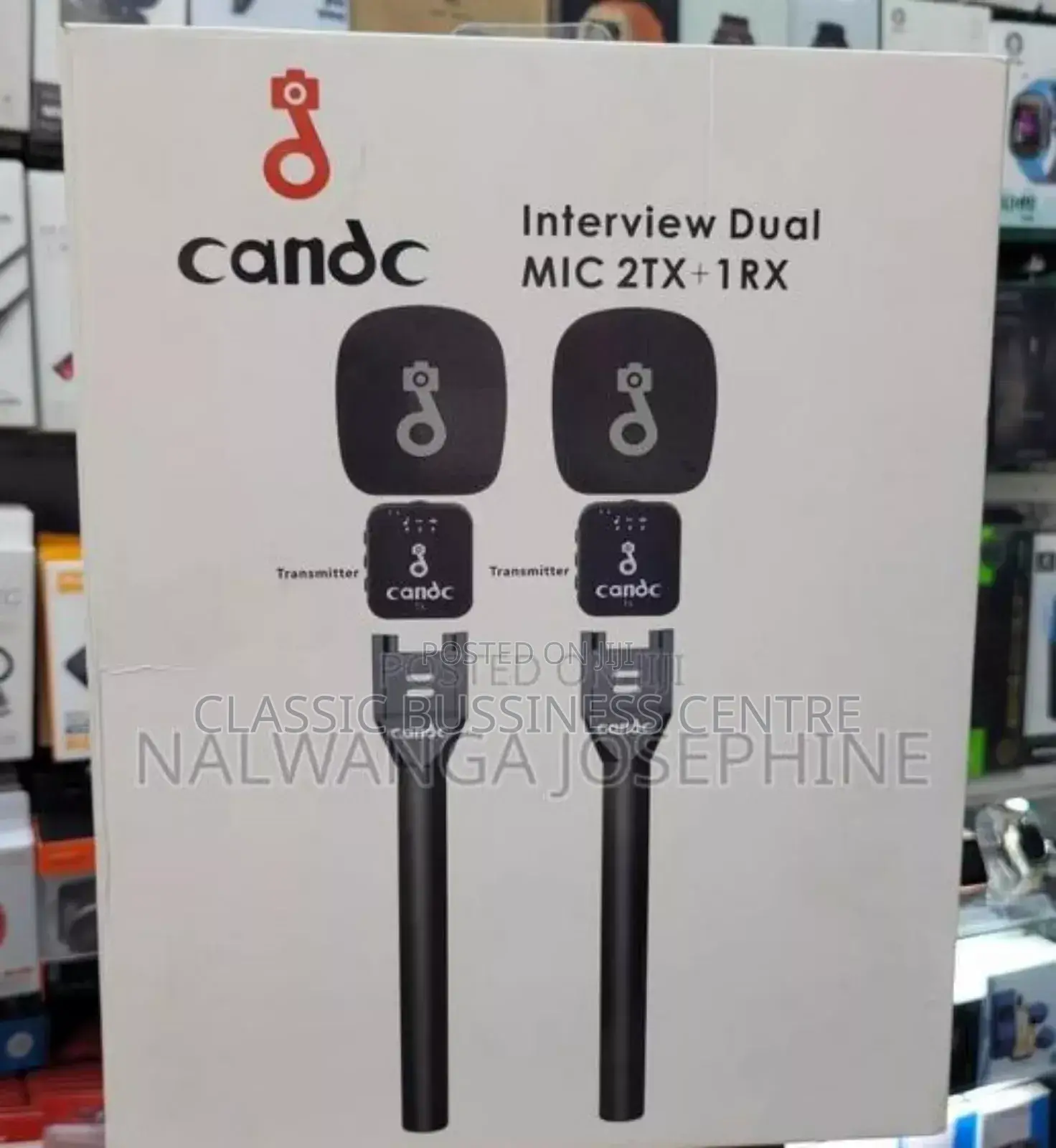 Candc Interview Dual Mic 2tx + 1rx