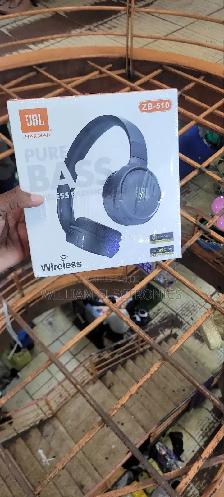 Pure Bass Sound JBL Headphones/Light Weight Headphones