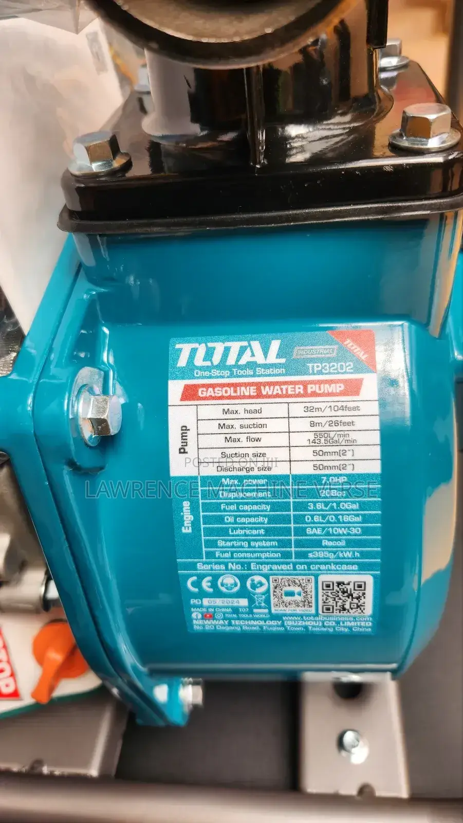 Gasoline Surface Water Pump 2 Inch