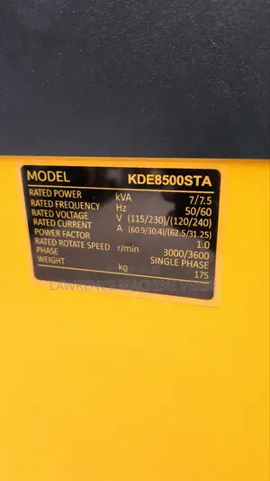 75000 Watts Silent Generator