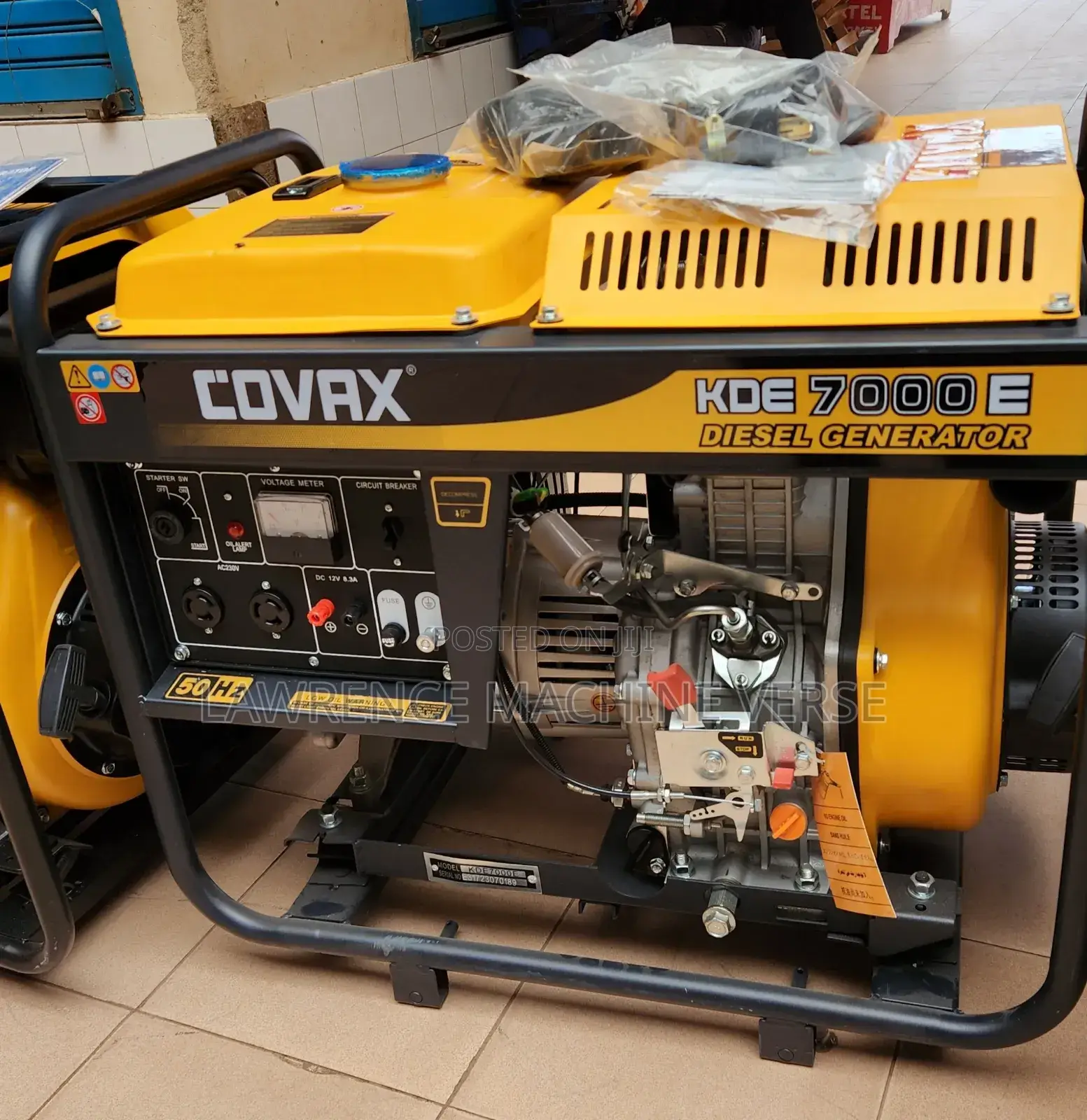 Covax Diesel Generator Open Body