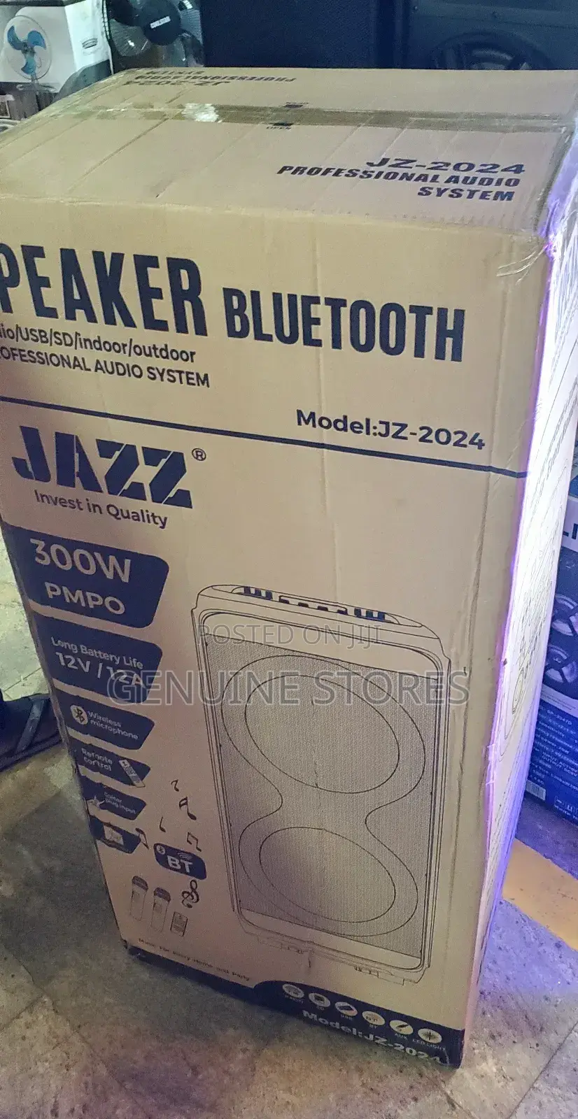 Jazz Rechargeable Speaker/ Jz-2024 / Biggest Size