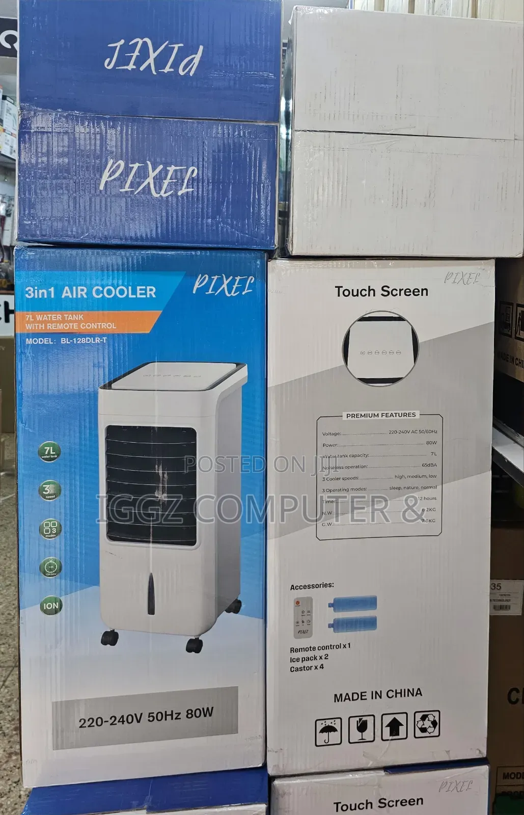 Pixel 3 in 1 Air Cooler
