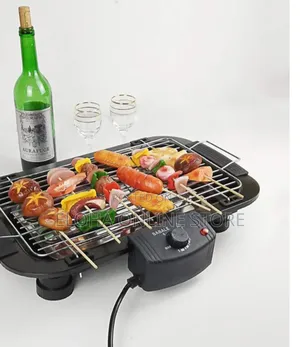 Electric Barbecue Grill Indoor Smokefree Table BBQ Grill