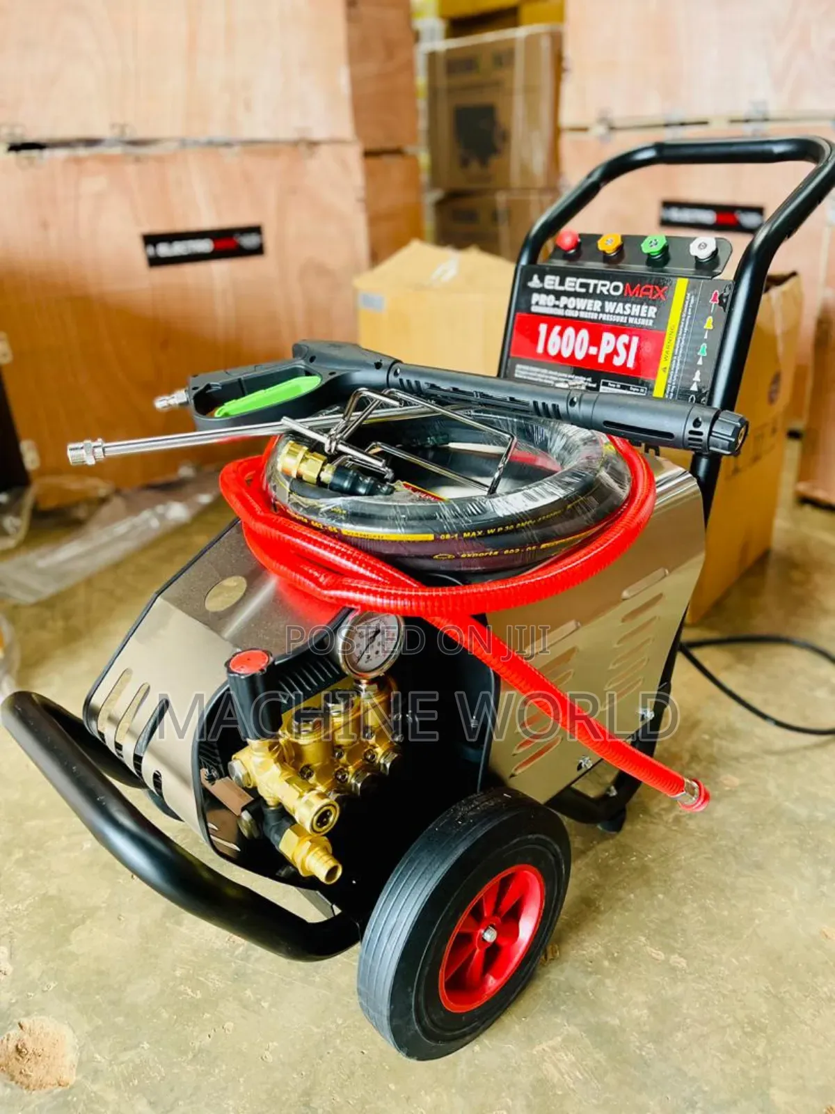 High Pressure Cleaner 1600PSI With Accessories