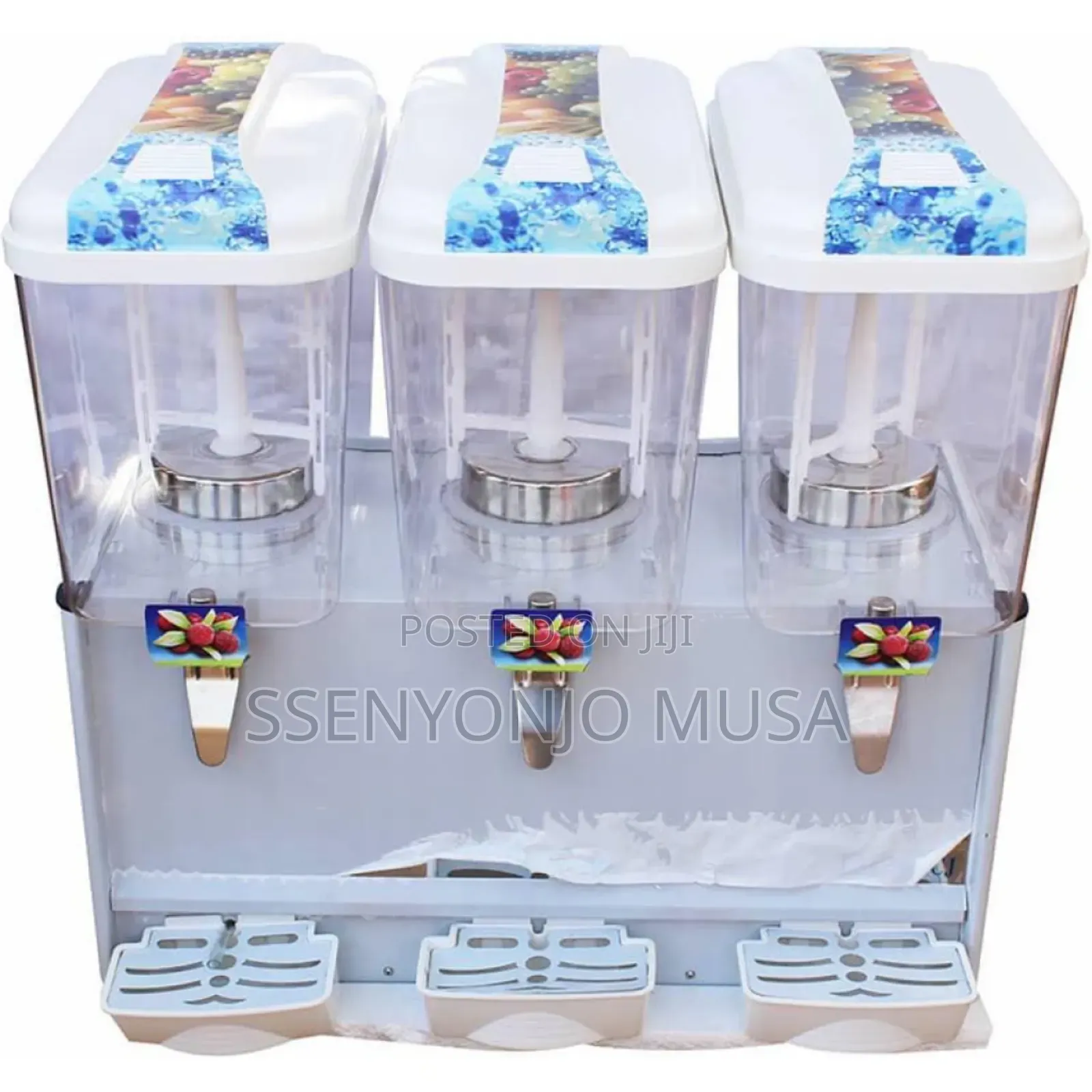 Pixel Triple Juice Dispenser |2200W, 12x3l (36L) Tanks,White