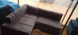 Muslim Style L Sofa Set