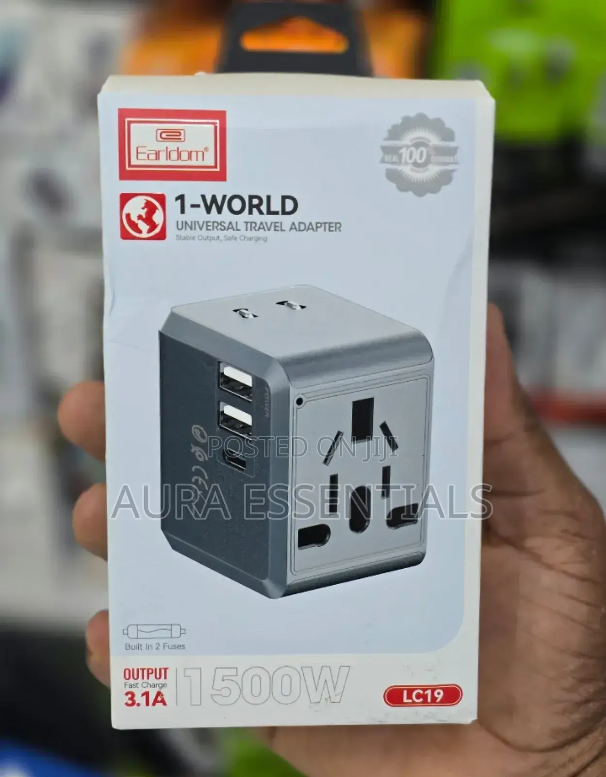 Earldom USB International Travel Adapter