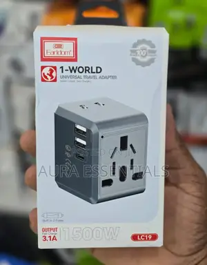 Earldom USB International Travel Adapter