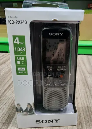 Photo - Brand New Sony ICD - PX240 Digital Voice Recorder