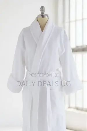 Cotton Bathrobe White