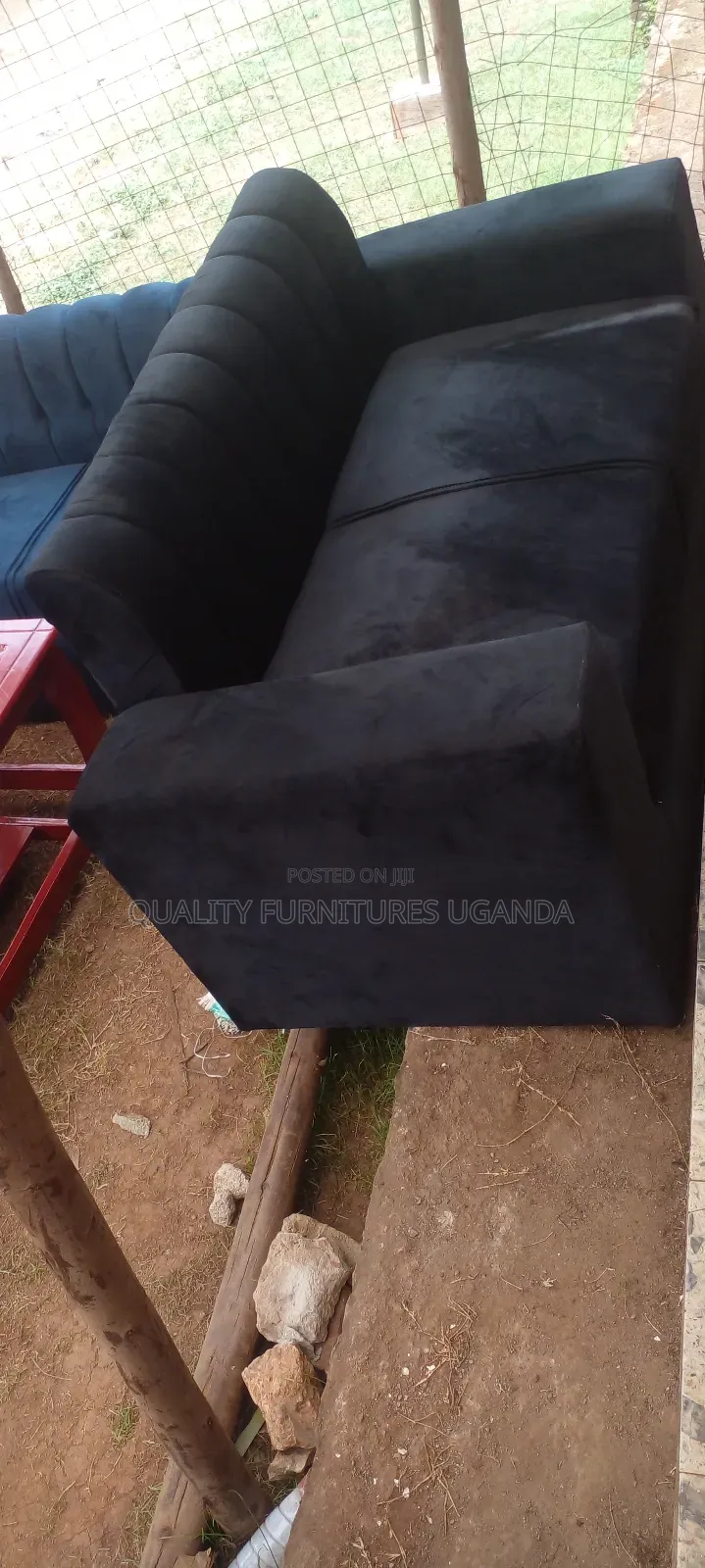 Black Sofa Seat