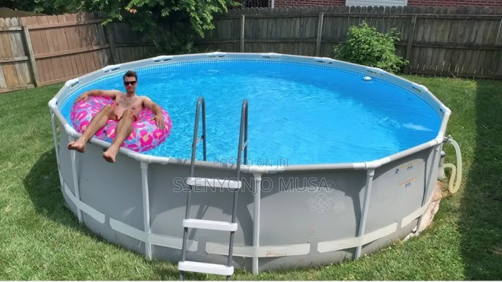 Intex 12ft X 30in Prism Frame Pool | Above Ground Swimming P