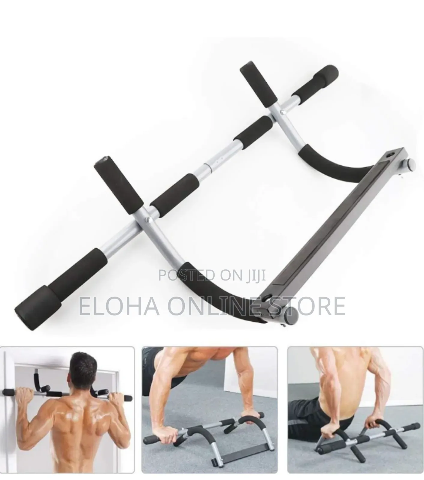 Portable Fitness Equipment Door Horizontal Pull Up Bars