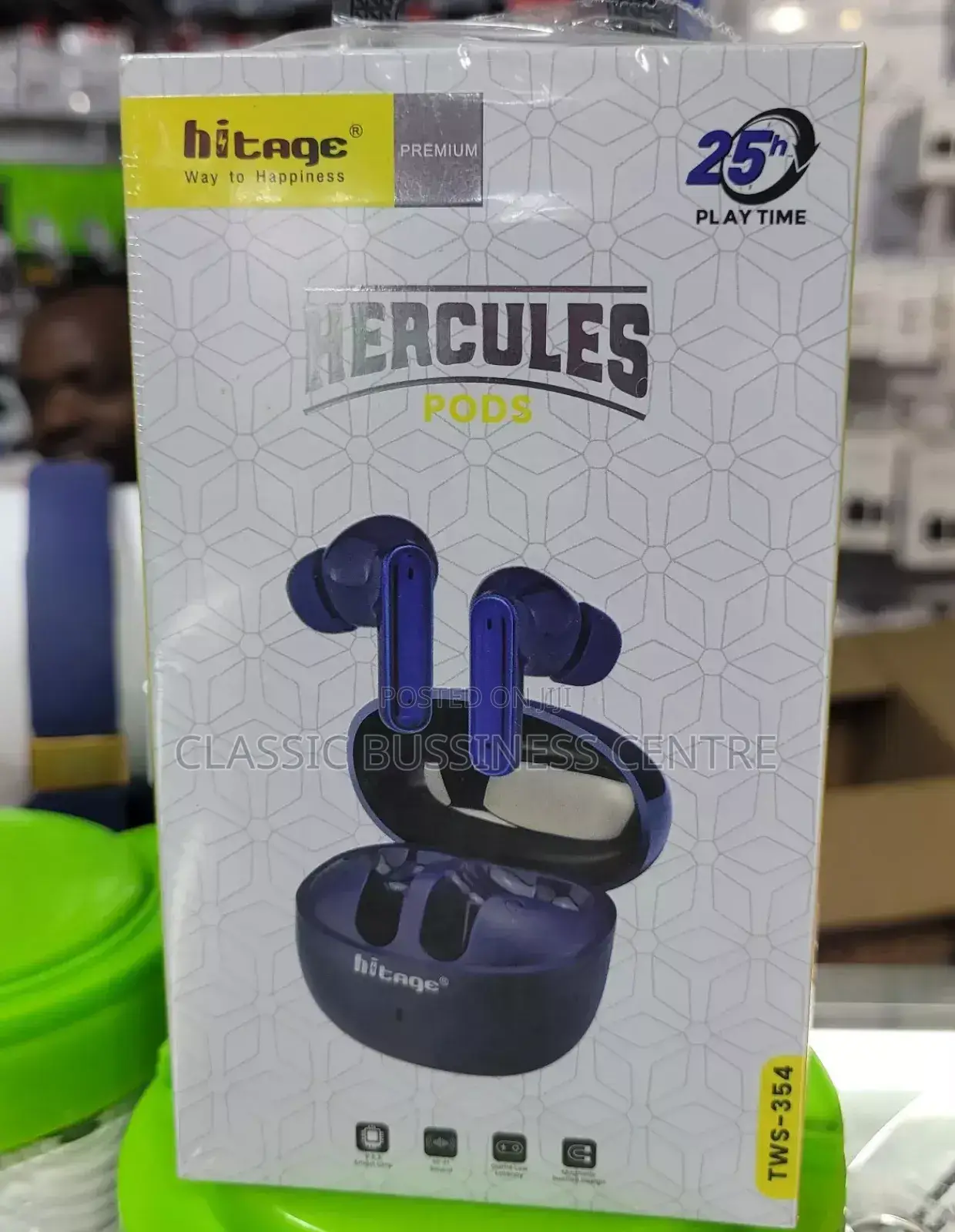 Hitage Deep Bass Earbuds/ Purebass Wireless Airpods Hitage