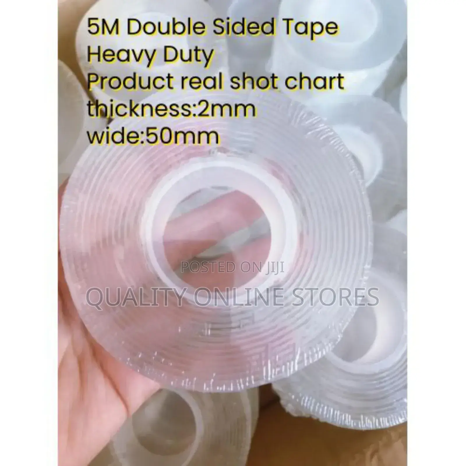 Double Sided Tape Heavy Duty Stick Mounting Adhesive Clear