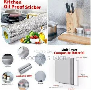 New Unique Kitchen Waterproofed Wallpapers