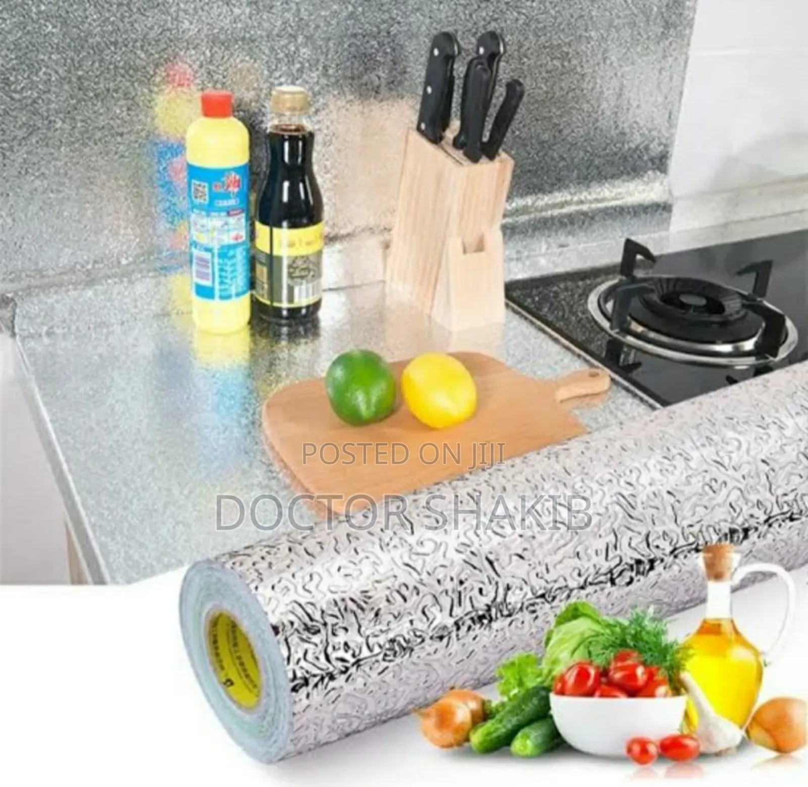 New Unique Kitchen Waterproofed Wallpapers