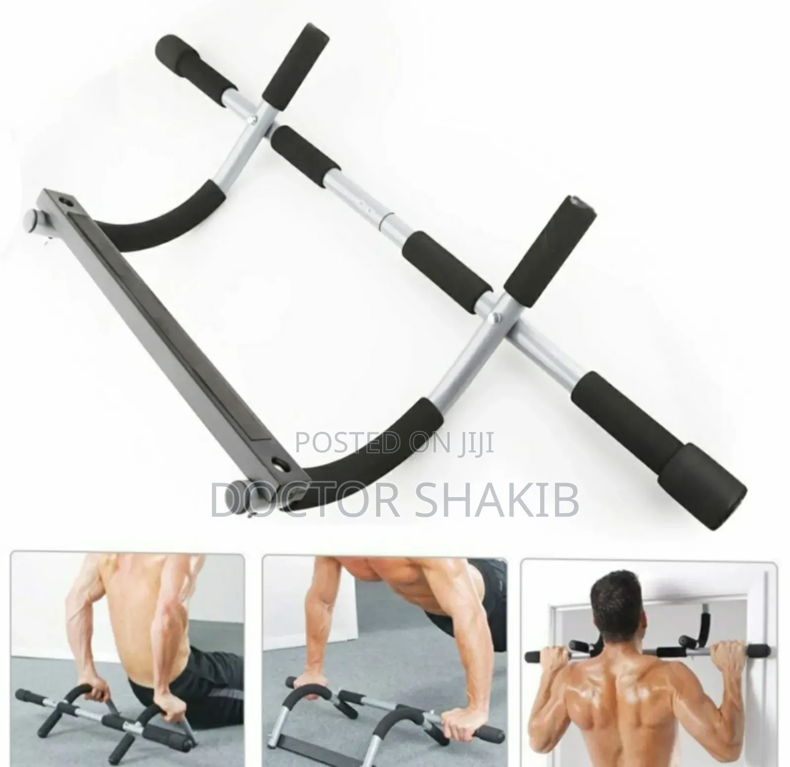 High-Quality Portable Iron Gym Pull Up Bar
