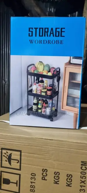 Photo - Storage Rack for Spices Fruits