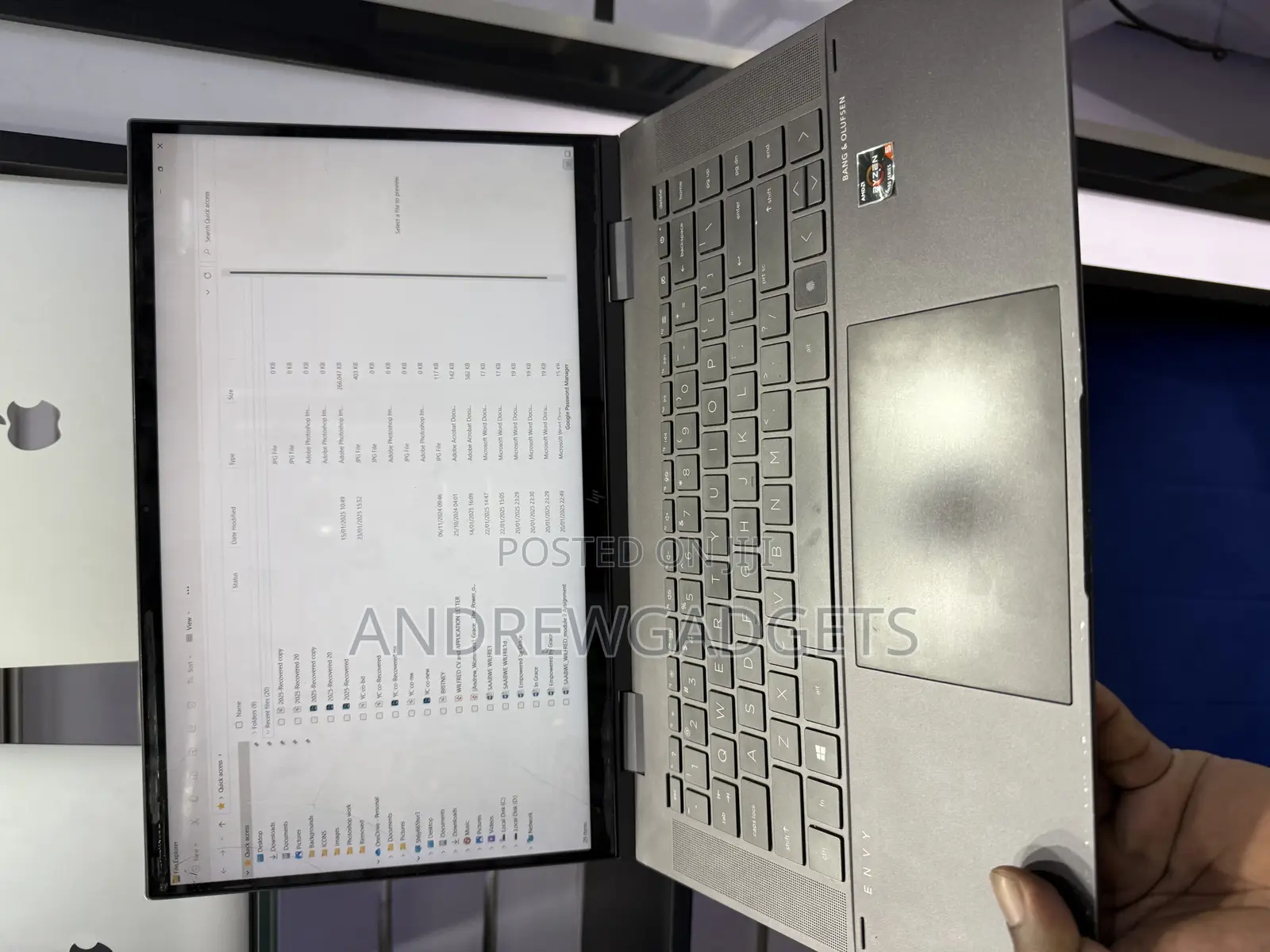 Laptop HP Envy X360 20GB AMD Ryzen 5 SSD 500GB