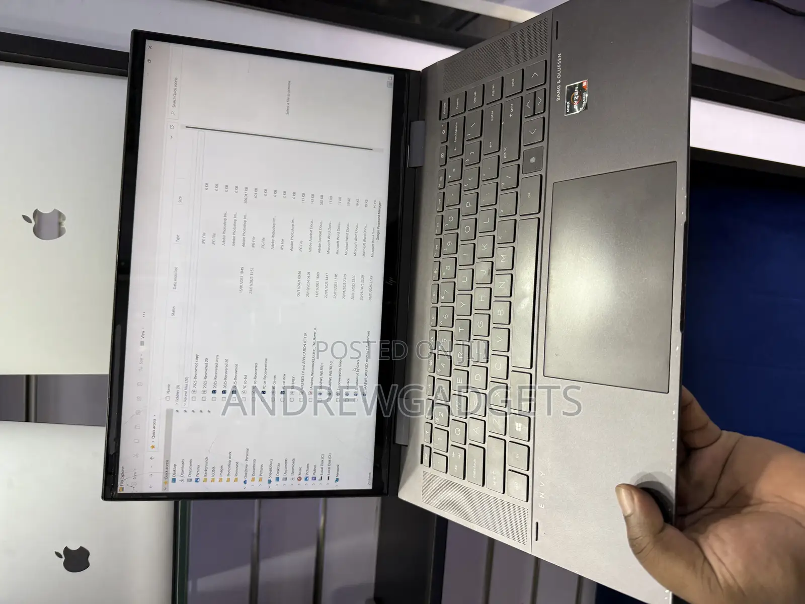Laptop HP Envy X360 20GB AMD Ryzen 5 SSD 500GB