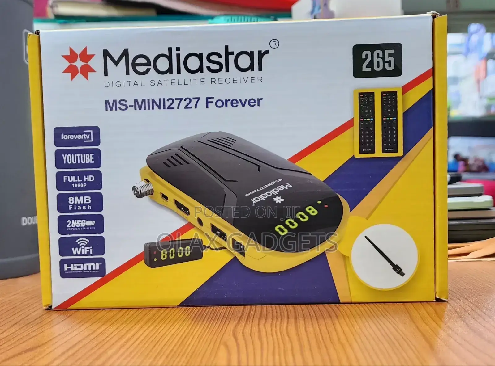 Mediastar Ms-Mini 2727 Forever Full Hd Satellite Receiver