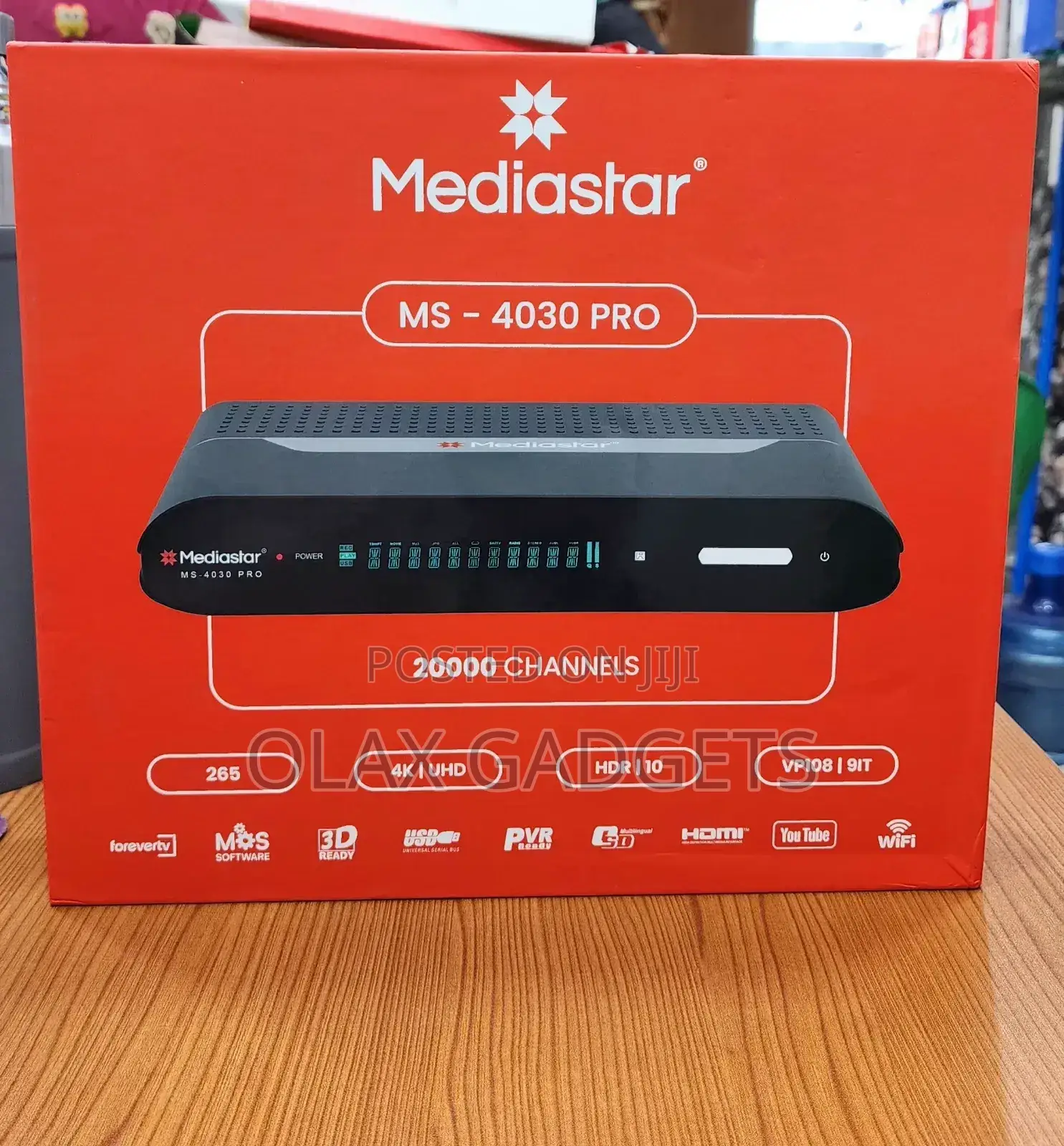 Mediastar MS-4030 Pro Forever Iptv and Satellite Receiver