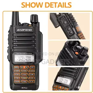 Baofeng Uv-9r Plus 10w Waterproof Dual Band 10km 4800mah