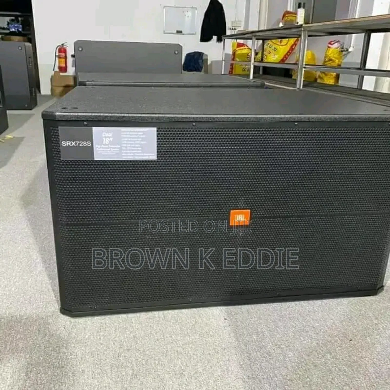 18" JBL Double Bass Beam Speaker: