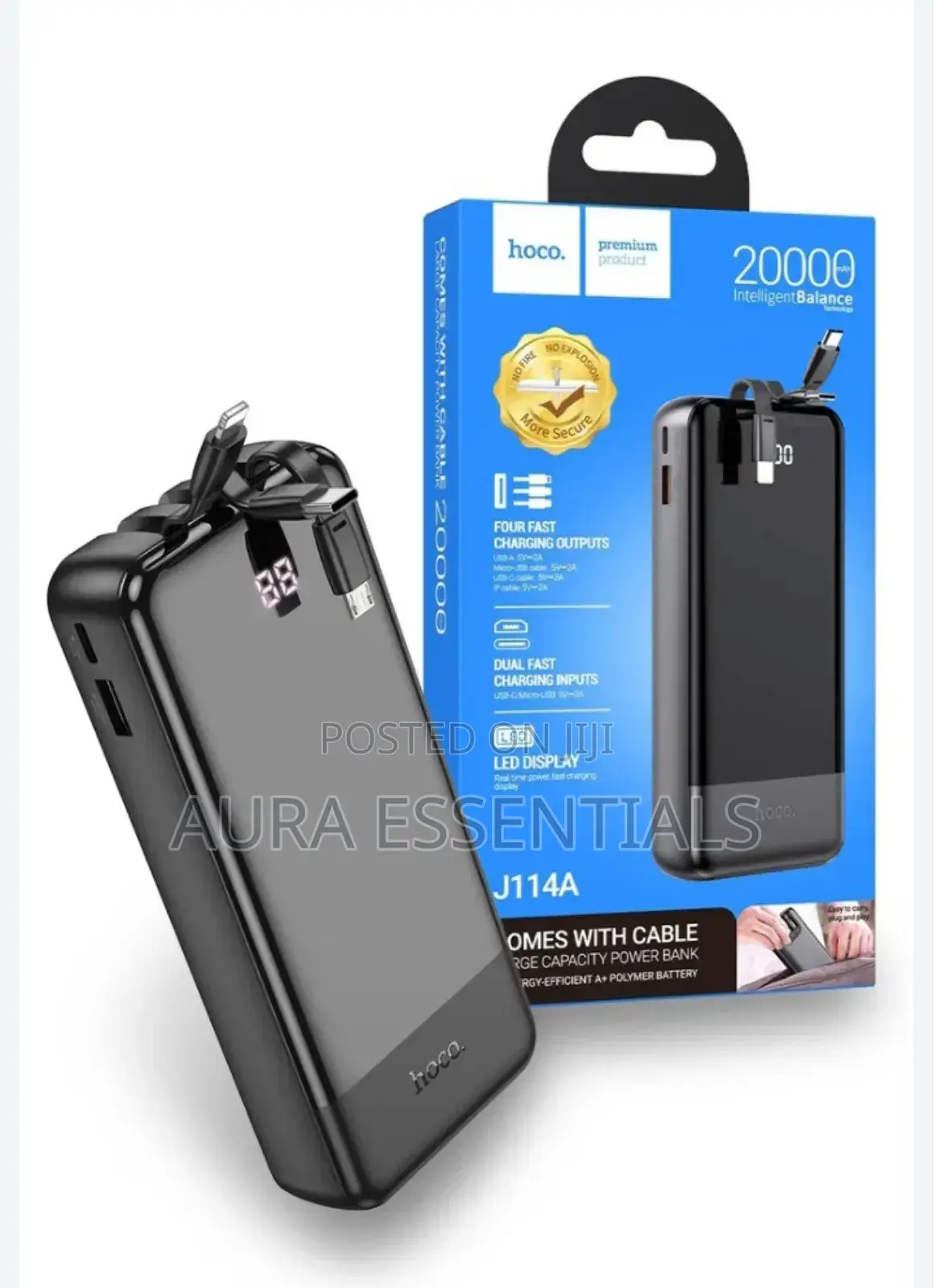 HOCO Powerbank "J114A Charger" 20000mah