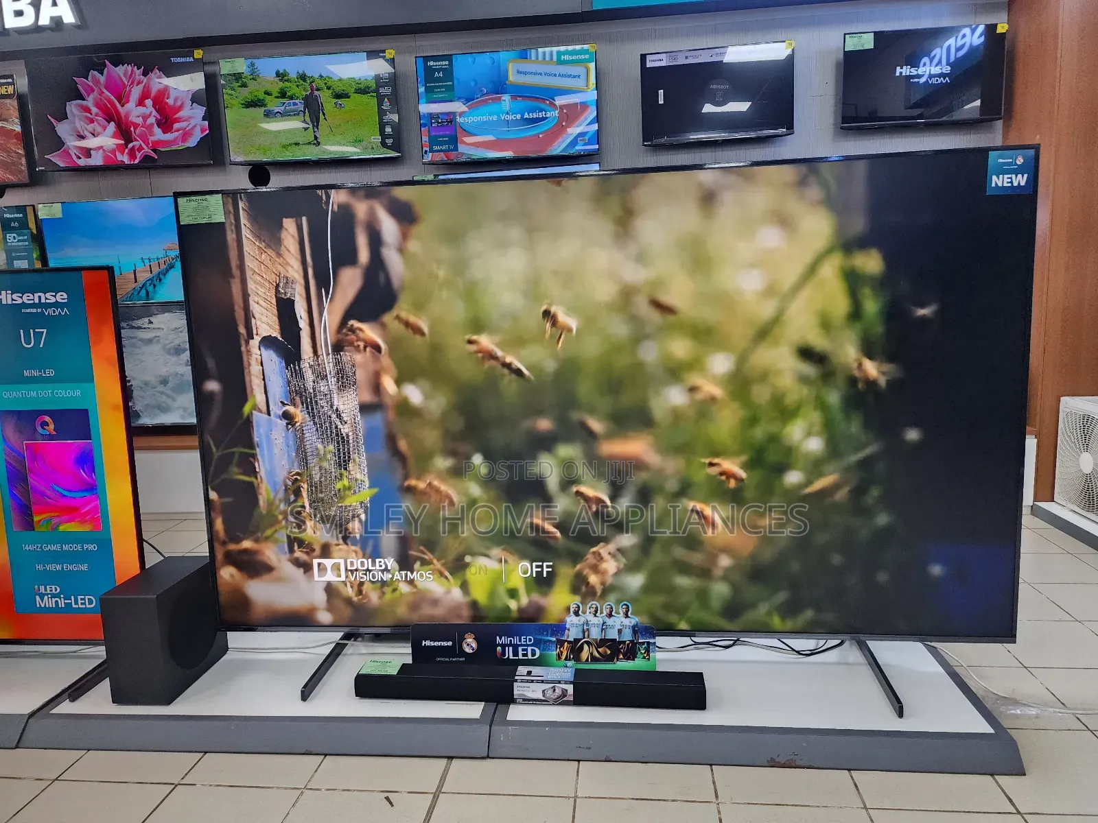 Hisense U7 100inches Vidaa Smart Tv Miniled New Edition