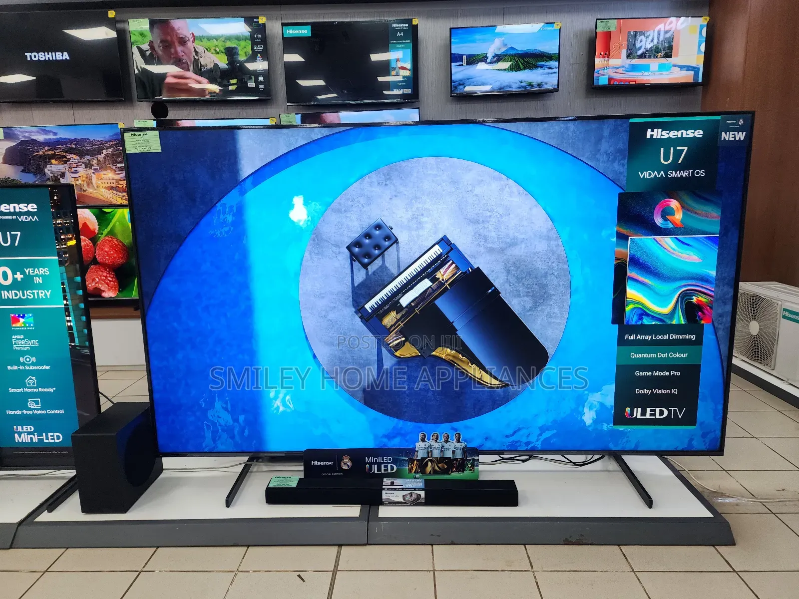 Hisense New Edition Miniled Uled 7 Series Smart Tv 100inches
