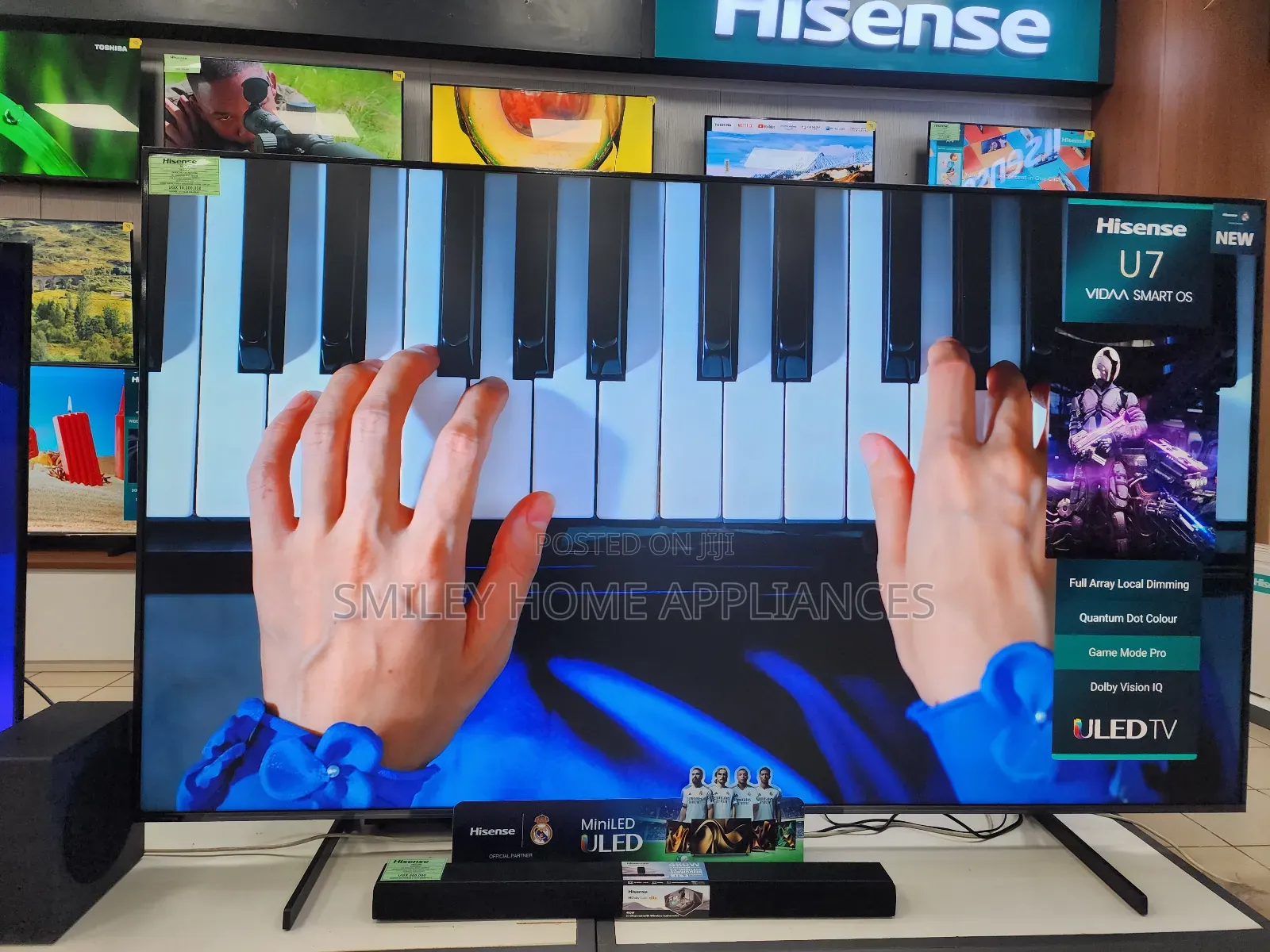 Hisense New Edition Miniled Uled 7 Series Smart Tv 100inches
