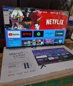 Photo - Globalstar 43" Brand New Smart Android Full Hd Led TVS