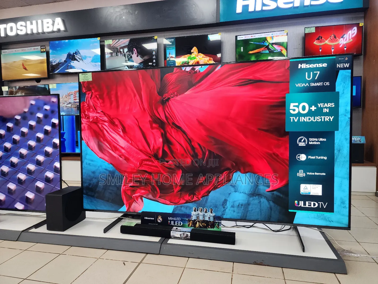 Newly Restocked Hisense 100inches Miniled Pro Smart Tv