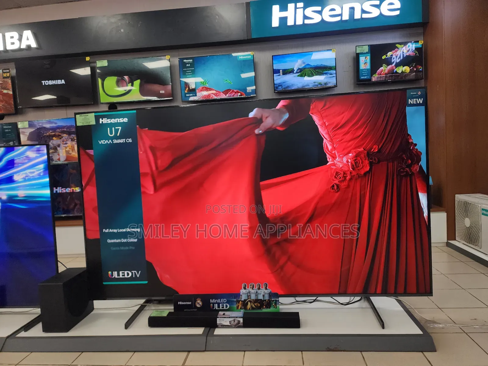 Newly Restocked Hisense 100inches Miniled Pro Smart Tv