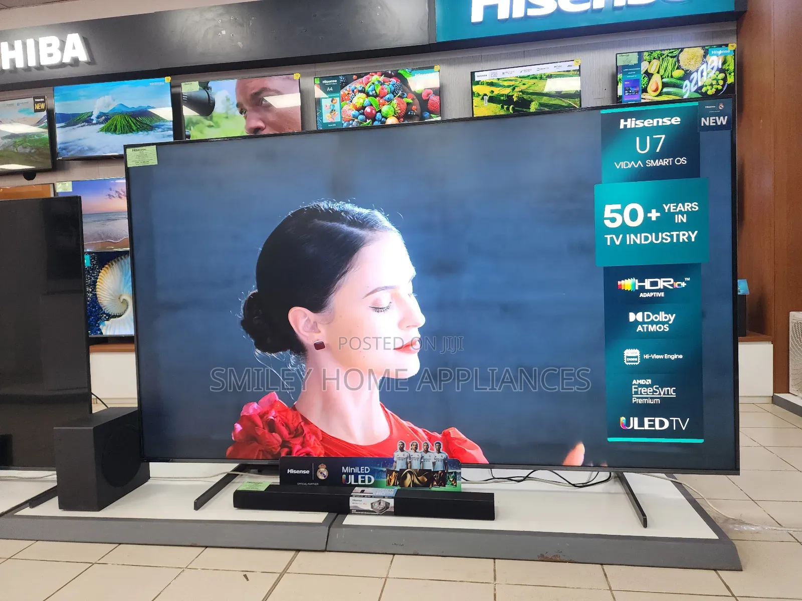 Newly Restocked Hisense 100inches Miniled Pro Smart Tv
