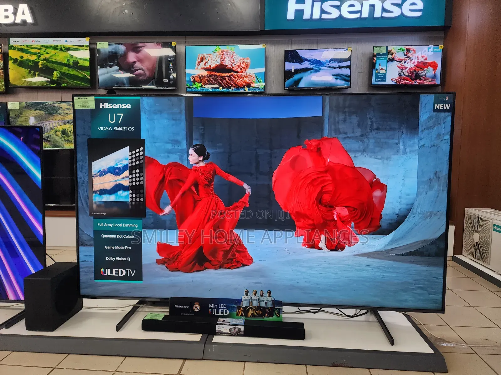 U7 Series Quantum Dot Hisense 100inches Vidaa Smart Tv