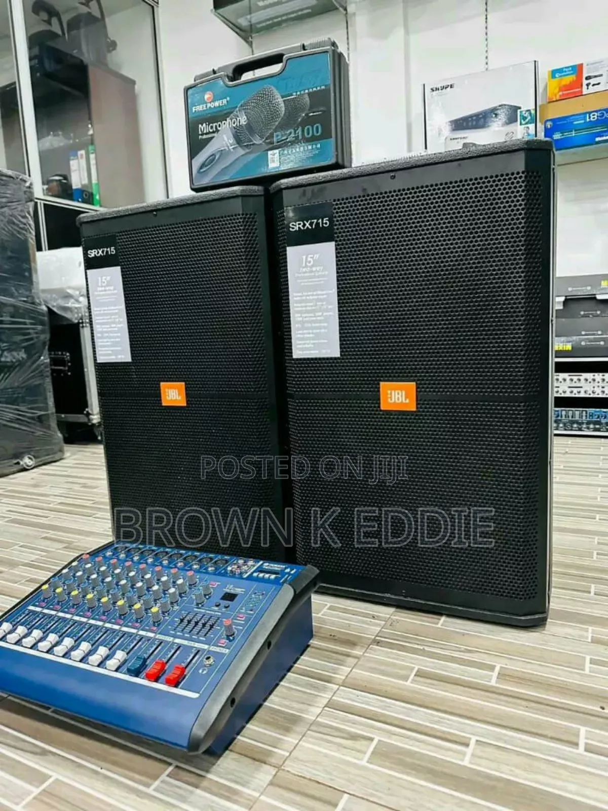 JBL Karaoke Music System Setup