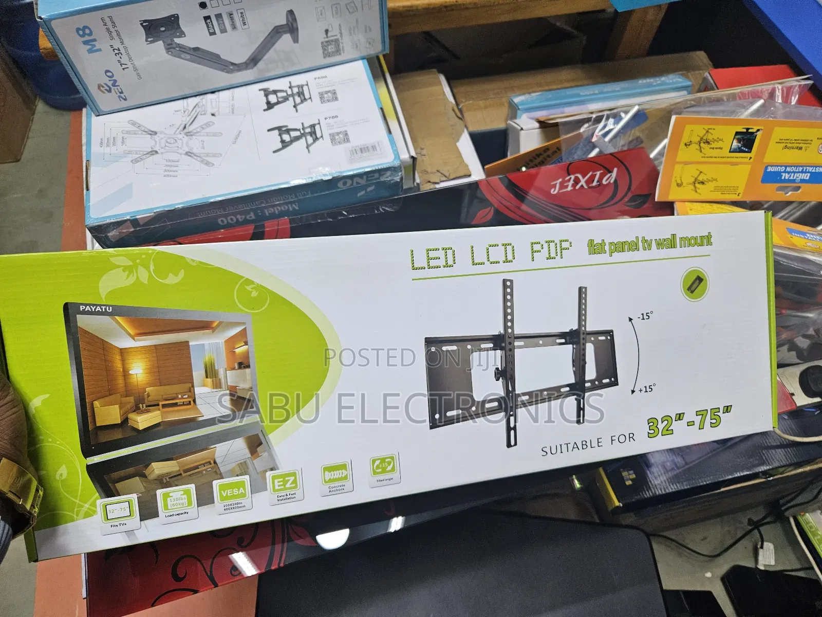 Big TV Size -Tilt Wall Mout for 32" to 75"