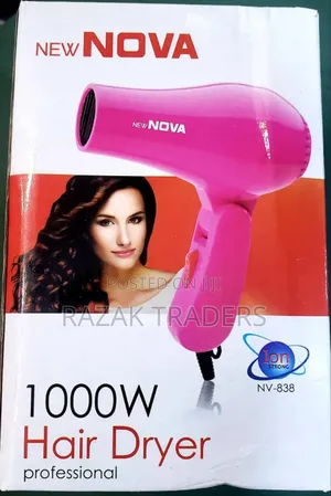 Travel Mini Hair Dryer, 850W Blow Dryer With Folding Handle