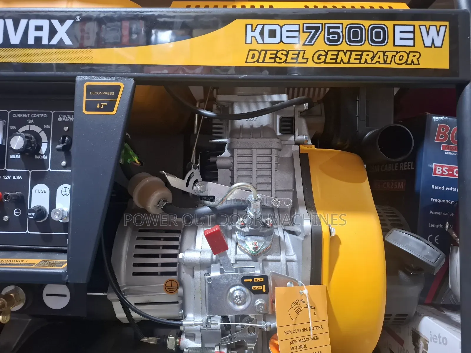 7.5 Kva / Kw Covax / Kipor Diesel Welding Generator