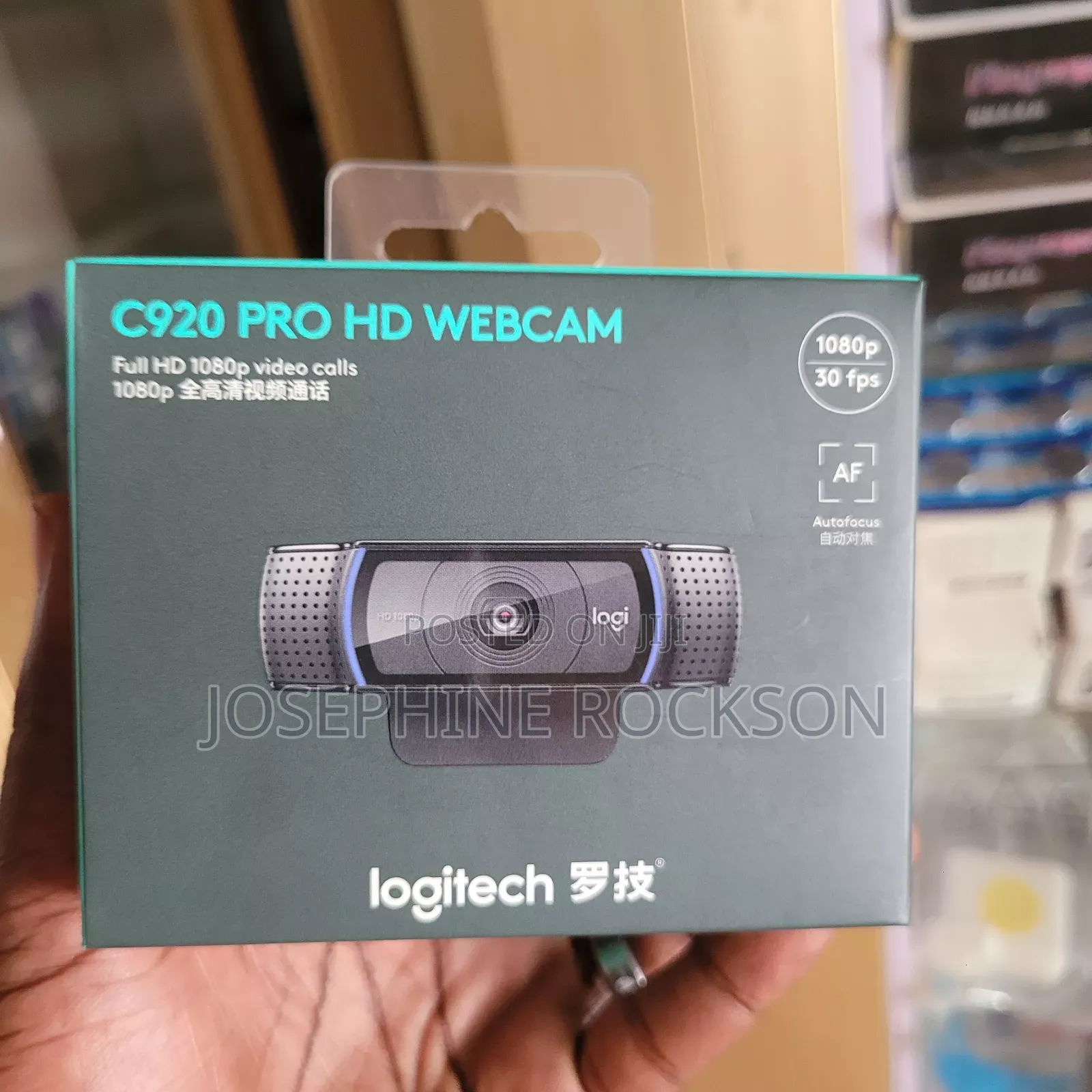 Logitech C920 Prohd Webcam