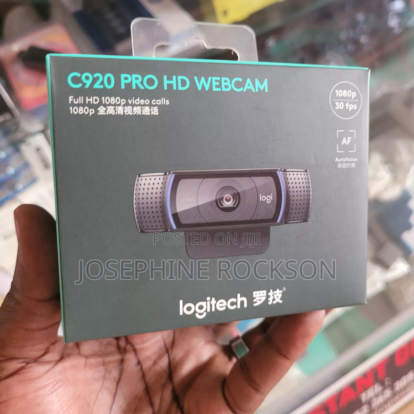 Logitech C920 Prohd Webcam