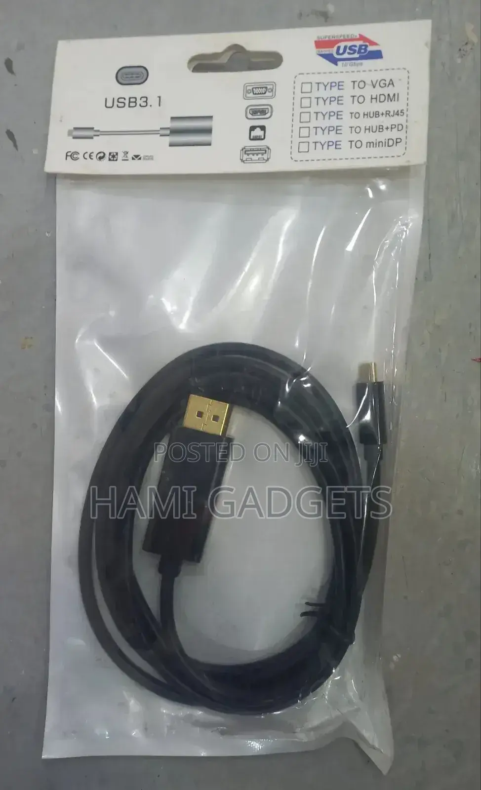 Type-C to DP Cable 1meter