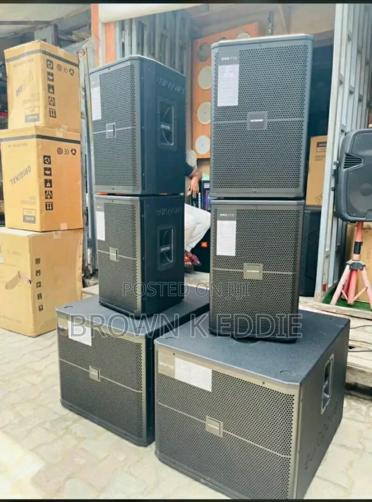 RCF Professional Karaoke Music System Setup