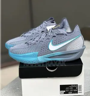 Original Grey Nike Air Zoom G.T Cut 3 Basketball Sneakers