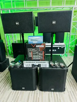 RCF Professional Karaoke Music System Setup