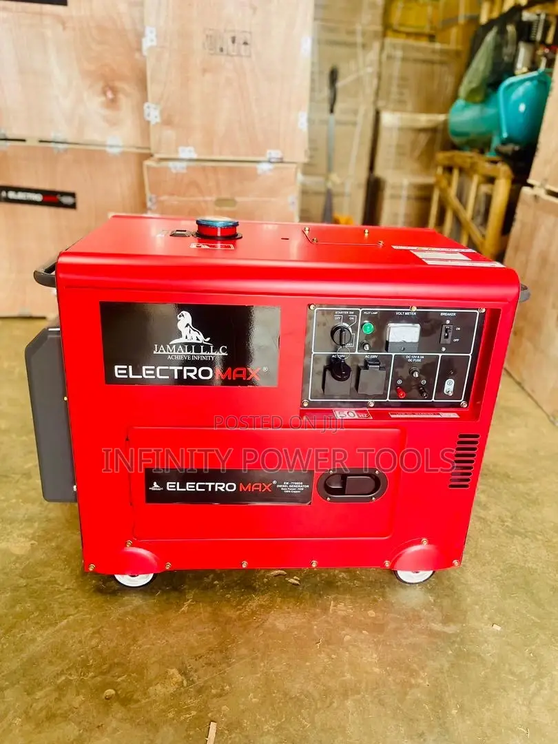 Silent Diesel Generator(Electromax) 6kw